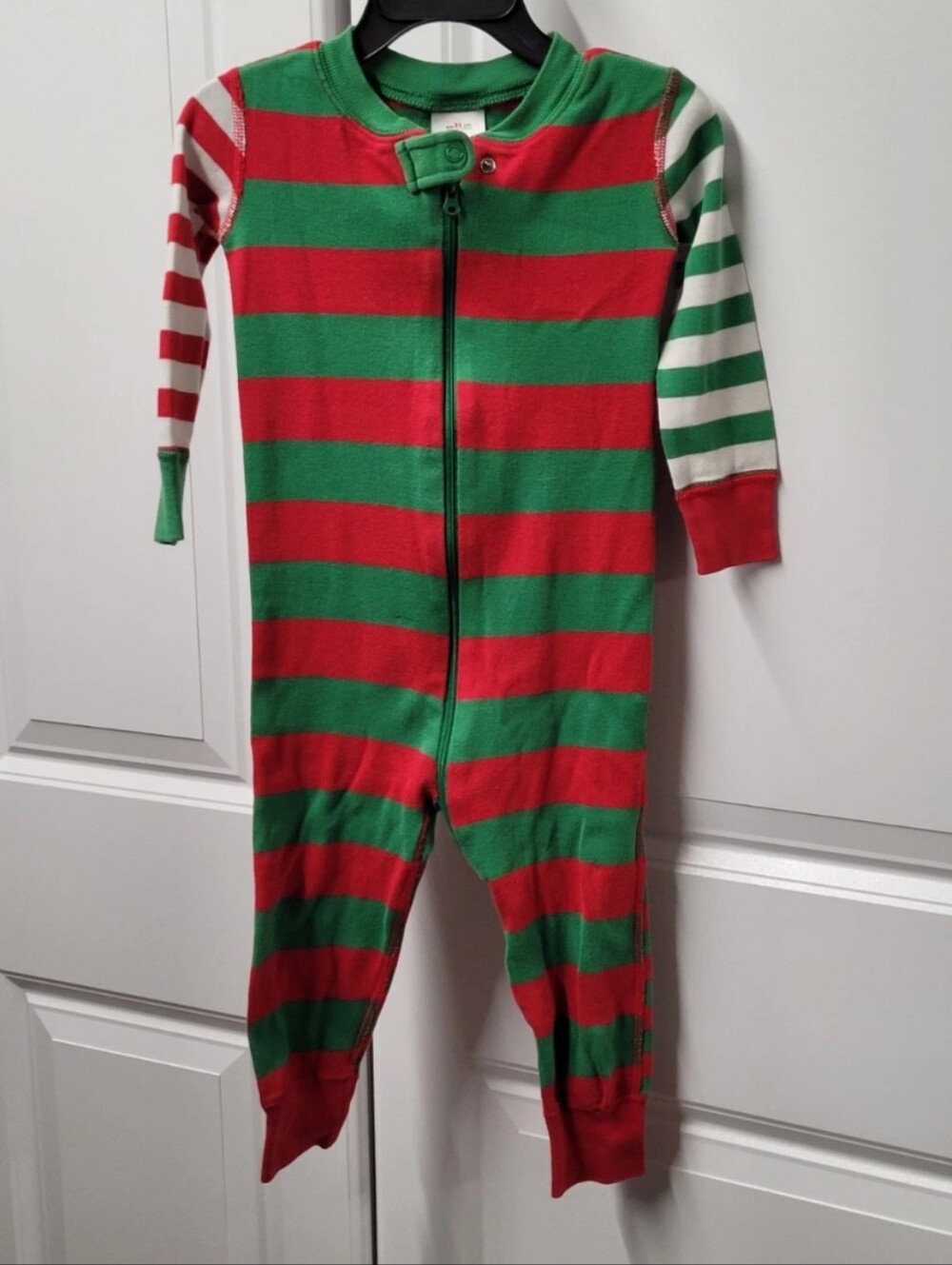 Hanna Andersson Baby Pajamas Size: 2 Striped Unisex